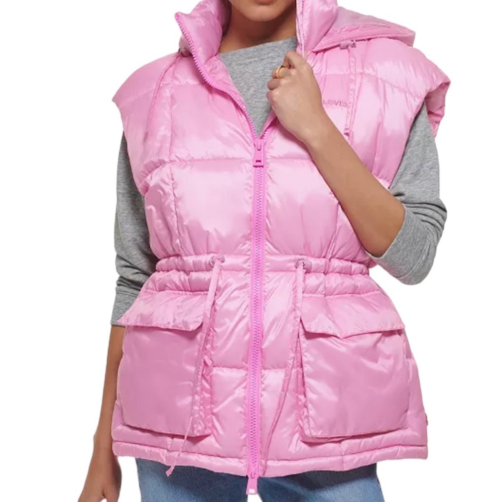 Levi’s Hooded Puffy Vest